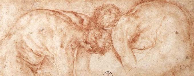 Pontormo, Jacopo Two Nudes Compared